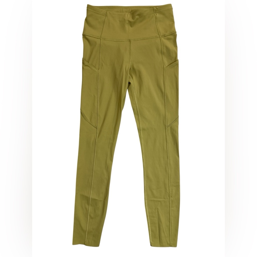 Lululemon Fast and Free Tight II 25" *Non-Reflective Nulux Green Size 4 - Picture 3 of 8